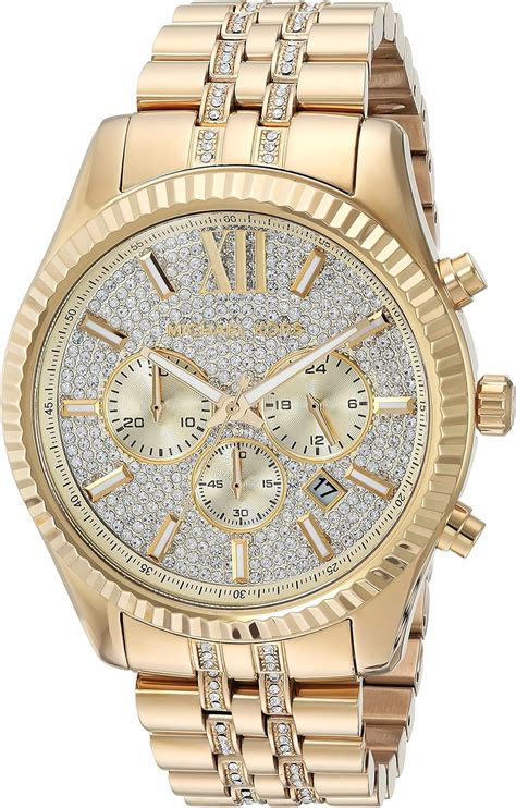 michael kors gold watch mens macys|Michael Kors Watch clearance sale.